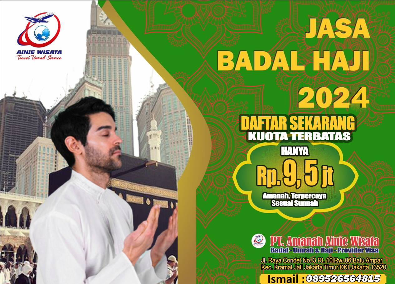 BIAYA BADAL HAJI 2024