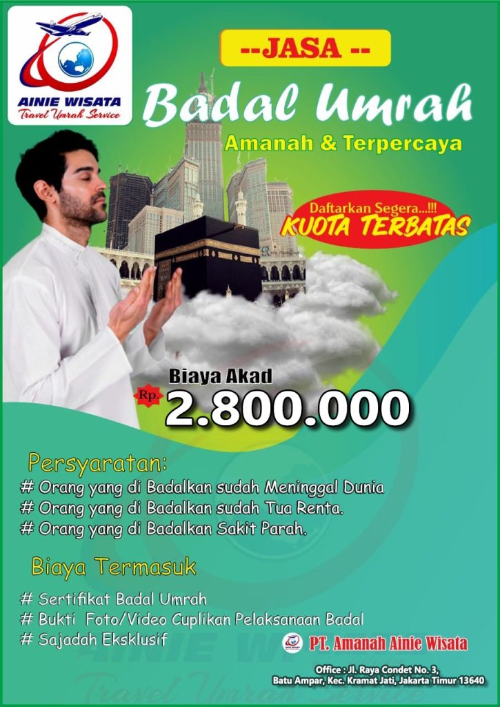 BADAL UMROH AINIE